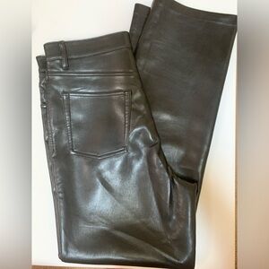 Aritzia Wilfred Melina vegan leather pants